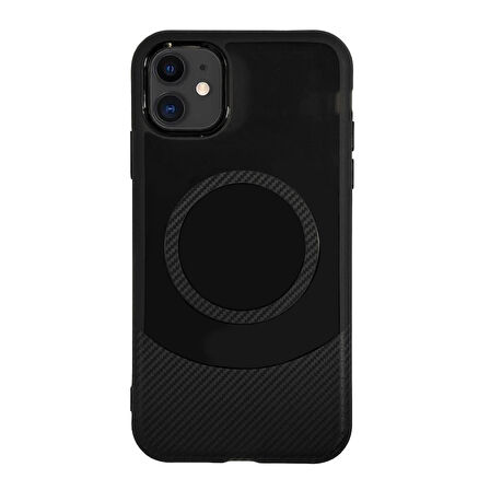 iPhone 11 Kılıf Maya Karbon Seri Silikon Kapak