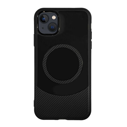 iPhone 13 / iPhone 14 Kılıf Maya Karbon Seri Silikon Kapak