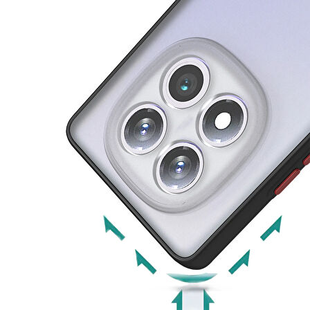 Newface Montreal Xiaomi Redmi Note 14 4G Silikon Kılıf - Siyah