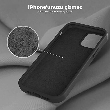 iPhone 16e Kılıf Kamera Korumalı Lansman Silikon Kapak