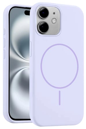 iPhone 11 Kılıf Jully Magsafe Kapak - Lila