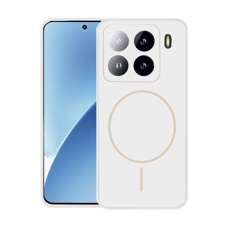 Xiaomi Mi 15 Pro Kılıf Jully Magsafe Kapak - Beyaz
