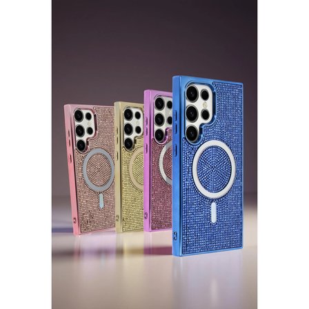 Samsung Galaxy S23 Ultra Helen Magsafe Kapak - Gold