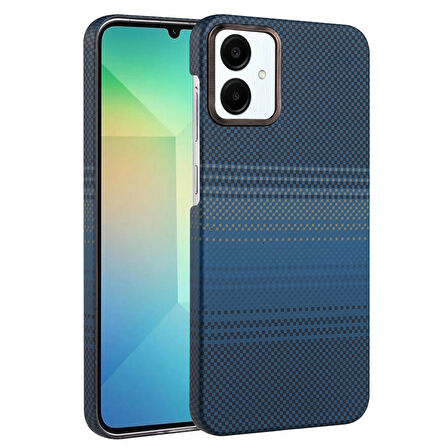 Samsung Galaxy A06 Kılıf Vega Magsafe Karbon Desen Kapak