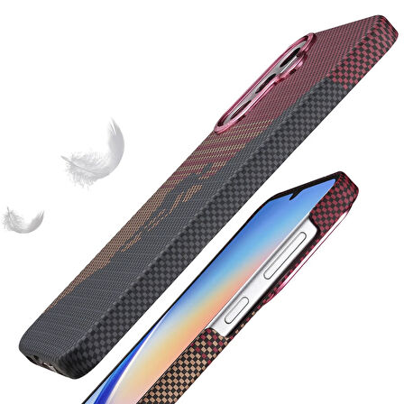 Samsung Galaxy A36 / A56 Kılıf Vega Magsafe Karbon Desen Kapak