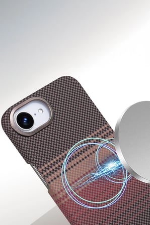 uryport Apple iPhone 16E Vega Magsafe Kapak - Yeşil