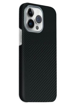 Fuchsia iPhone 15 Pro Max ile Uyumlu Volt Kablosuz Şarj Özellikli Kapak - Siyah
