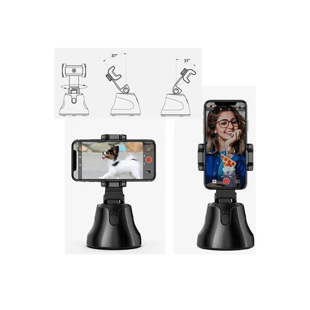 Newface Apai Genie 360 Derece Takip Etme Özellikli Selfie Gimbal - Siyah