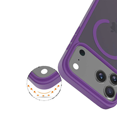 Joko iPhone 17 Pro Max Kılıf Jota Seri Magsafe Kapak