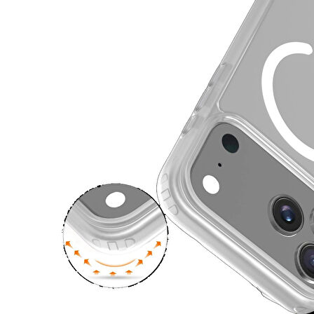 Joko iPhone 17 Pro Max Kılıf Jota Seri Magsafe Kapak