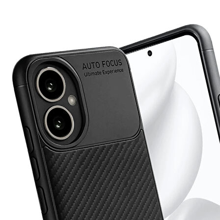 Newface Auto Focus Honor 400 Karbon Kılıf - Siyah