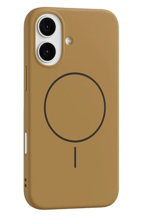 Fuchsia iPhone 17 ile Uyumlu Jully Kablosuz Şarj Özellikli Kapak - Çöl Titanyum