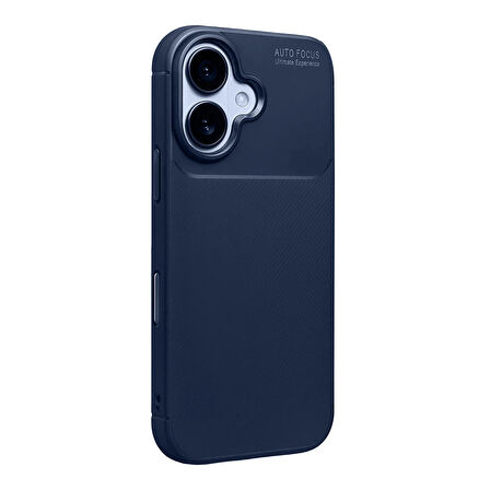 iPhone 17 Kılıf Focus Carbon Silikon Kapak