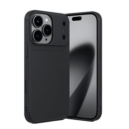 iPhone 17 Pro Kılıf Focus Carbon Silikon Kapak