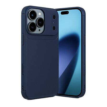 iPhone 17 Pro Kılıf Focus Carbon Silikon Kapak