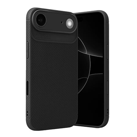 iPhone 17 Air Kılıf Focus Carbon Silikon Kapak