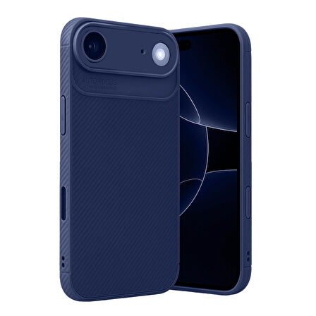 iPhone 17 Air Kılıf Focus Carbon Silikon Kapak