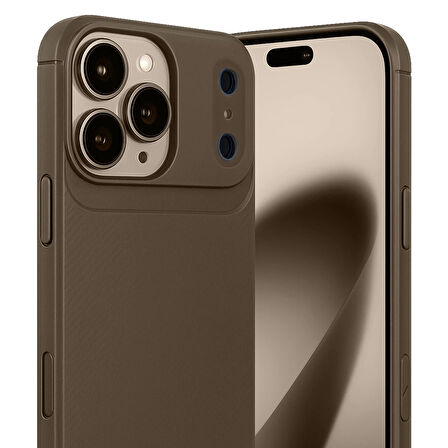 iPhone 17 Pro Max Kılıf Focus Carbon Silikon Kapak