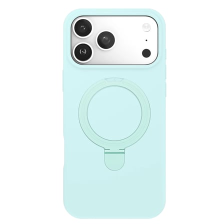 iPhone 17 Pro Max Regal Magsafe Standlı Kapak - Su Yeşili