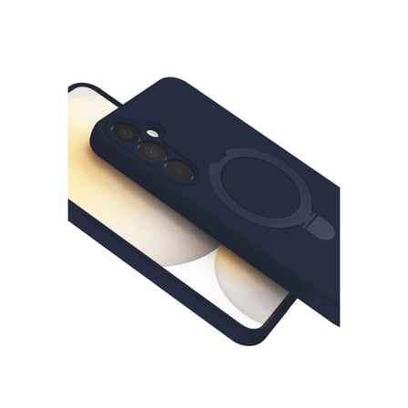 Samsung Uyumlu Galaxy A16 5g Regal Magsafe Standlı Kapak - Lacivert