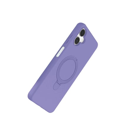 Samsung Galaxy A06 Regal Magsafe Standlı Kapak - Lila