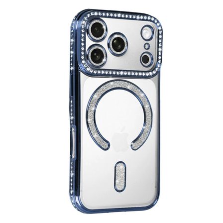 iPhone 17 Pro Max Joke Simli Magneticsafe Kılıf - Mavi