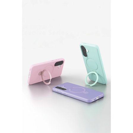 Samsung Galaxy A17 5g Regal Magsafe Standlı Kapak - Açık Pembe