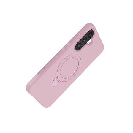 Samsung Galaxy A17 5g Regal Magsafe Standlı Kapak - Açık Pembe