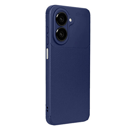 Samsung Galaxy A07 Kılıf Focus Carbon Silikon Kapak