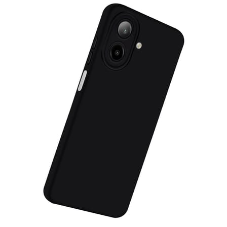 Samsung Galaxy A07 4g Nano İçi Kadife Silikon - Siyah