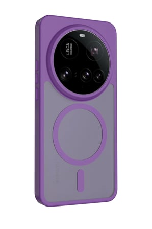 Fuchsia Xiaomi Mi 15 Ultra ile Uyumlu Jota Kablosuz Şarj Özellikli Kapak - Derin Mor