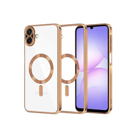 Newface Samsung Galaxy A07 4G Kross Magneticsafe Kapak - Çöl Titanyum