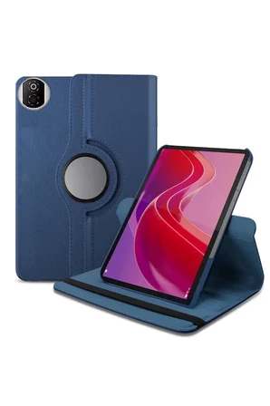 Newface Huawei Honor Pad X7 360 Tablet Deri Kılıf - Lacivert