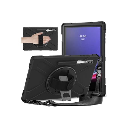 Newface Samsung Galaxy X930 Tab S11 Ultra 14.6 Kılıf Amazing Tablet Kapak - Siyah