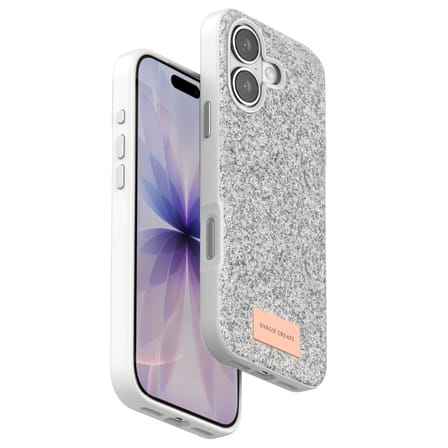 iPhone 17 Bright Simli Kapak - Beyaz