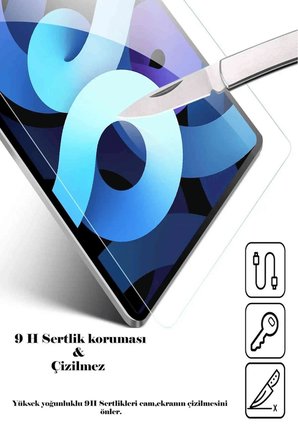 Fuchsia Redmi Pad 2 Pro ile Uyumlu 12.1 inç Tablet Temperli Cam Ekran Koruyucu