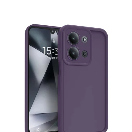 Xiaomi Uyumlu Redmi 15c 4g Viera Silikon - Mürdüm