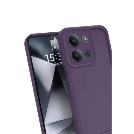 Xiaomi Uyumlu Redmi 15c 4g Viera Silikon - Mürdüm