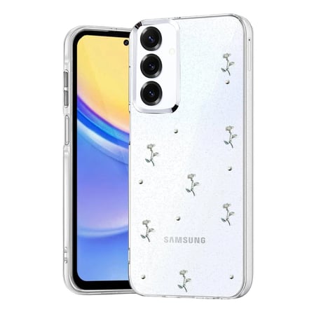 Samsung Uyumlu Galaxy S25 Fe Fiyonk Desenli Kapak - Desen 4