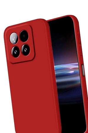 Newface Xiaomi Mi 15T First Silikon - Kırmızı