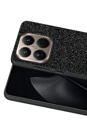Onegif Xiaomi Mi 15T Pro Bright Simli Kapak - Siyah
