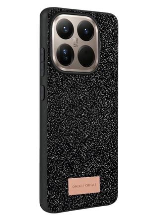 Onegif Xiaomi Mi 15T Pro Bright Simli Kapak - Siyah