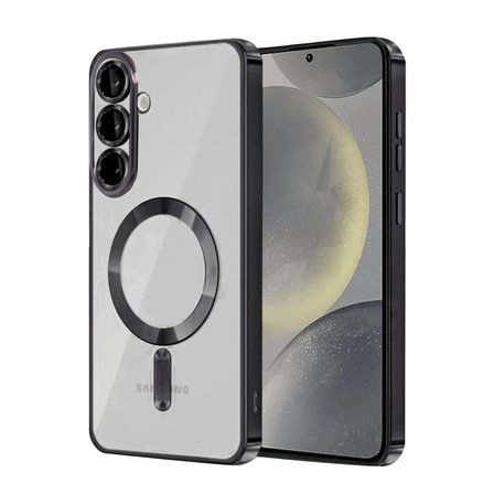 Samsung Uyumlu Galaxy A57 5G Kross Magneticsafe Kapak - Siyah