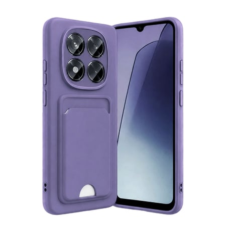 Redmi Note 15 Pro 5G Kelvin Kartvizitli Silikon - Lila