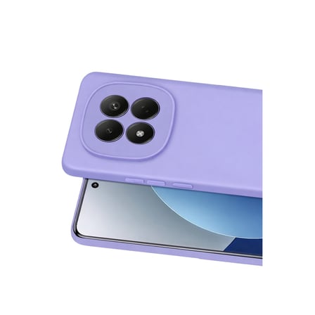 Newface Xiaomi Redmi Note 15 Pro 4G First Silikon - Lila