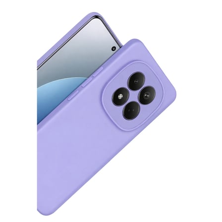 Newface Xiaomi Redmi Note 15 Pro 4G First Silikon - Lila