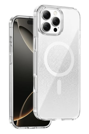 Onegif Apple iPhone 16 Pro Max Sora Simli Magsafe Kapak - Beyaz