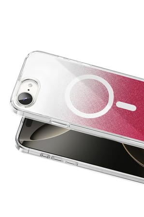 Onegif Apple iPhone 17E Sora Simli Magsafe Kapak - Kırmızı