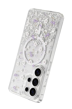 Onegif Samsung Galaxy S26 Ultra Misk Simli Magsafe Kapak - Desen 2