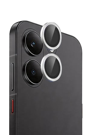 Newface Xiaomi Poco X8 Pro Raze Metal Kamera Lens - Gümüş
